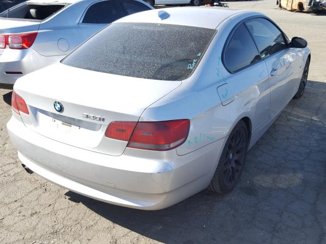 WBAWB33529P136595 - 2009 BMW 328 I SILVER photo 4