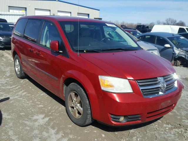 2D8HN54P68R845219 - 2008 DODGE GRAND CARA MAROON photo 1