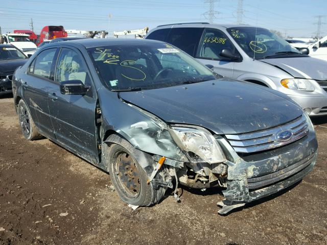 3FAFP06Z96R199494 - 2006 FORD FUSION S GREEN photo 1