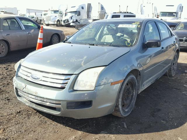 3FAFP06Z96R199494 - 2006 FORD FUSION S GREEN photo 2