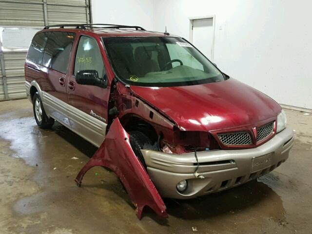 1GMDX13E03D275581 - 2003 PONTIAC MONTANA LU MAROON photo 1