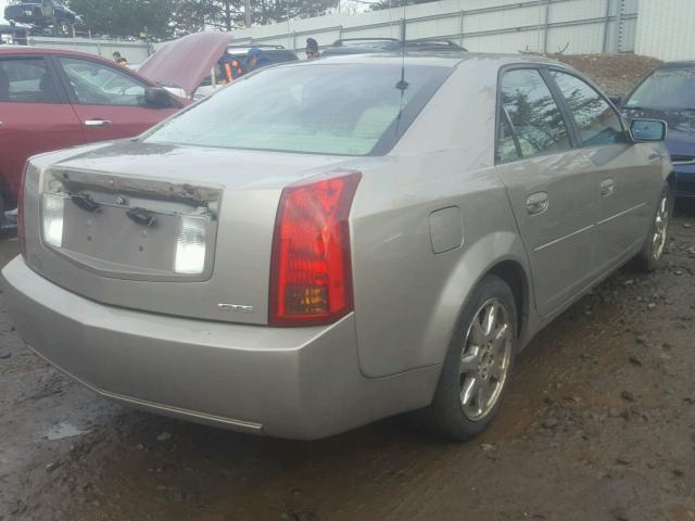 1G6DM57N230114741 - 2003 CADILLAC CTS BEIGE photo 4