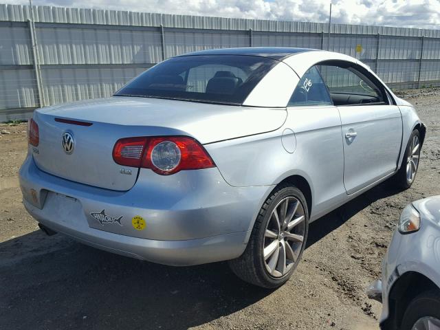 WVWDB71F07V022245 - 2007 VOLKSWAGEN EOS 3.2L S 银色 照片 4