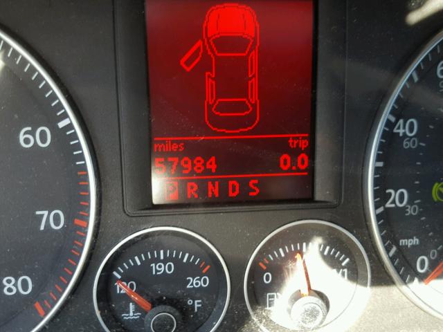 WVWDB71F07V022245 - 2007 VOLKSWAGEN EOS 3.2L S 银色 照片 8