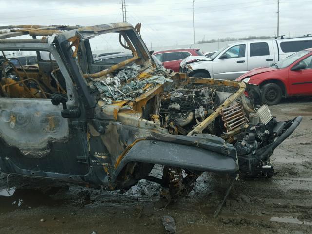 1J4GA59148L503006 - 2008 JEEP WRANGLER U BURN photo 9