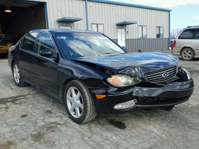 JNKDA31AX4T208462 - 2004 INFINITI I35 BLACK photo 1