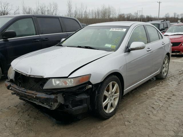 JH4CL96835C023623 - 2005 ACURA TSX SILVER photo 2