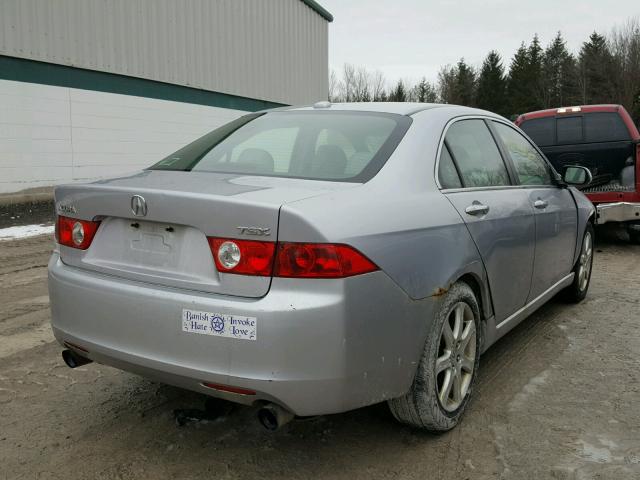 JH4CL96835C023623 - 2005 ACURA TSX SILVER photo 4