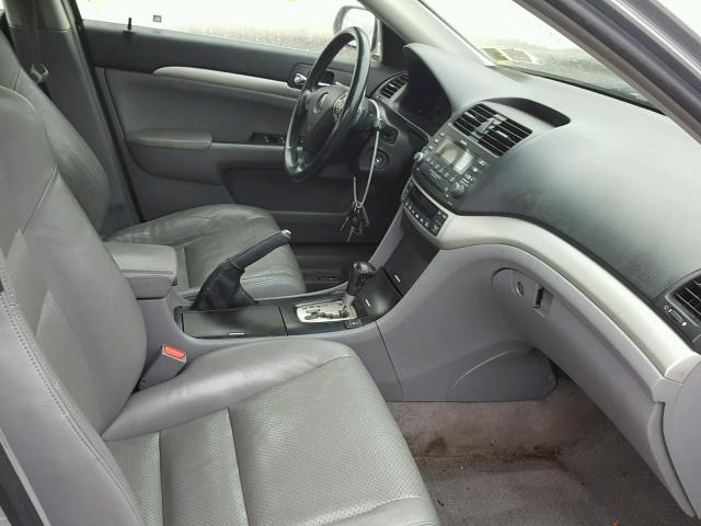 JH4CL96835C023623 - 2005 ACURA TSX SILVER photo 5