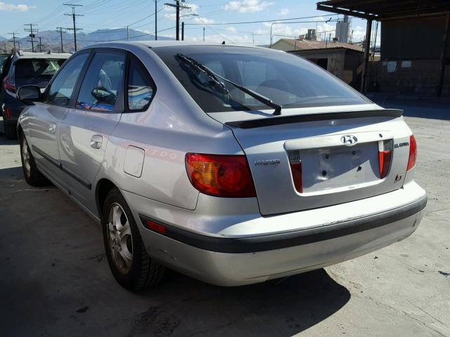 KMHDN55D83U096139 - 2003 HYUNDAI ELANTRA GL SILVER photo 3