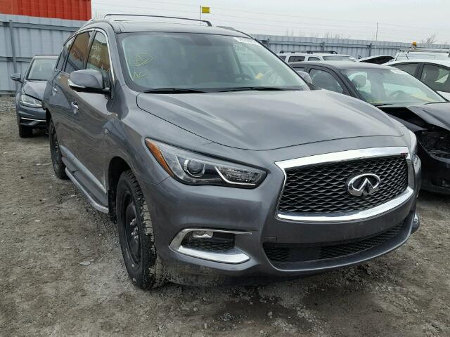 5N1DL0MM9HC516742 - 2017 INFINITI QX60 GRAY photo 1