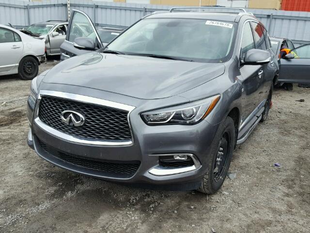 5N1DL0MM9HC516742 - 2017 INFINITI QX60 GRAY photo 2