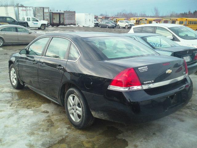 2G1WA5EK0A1102671 - 2010 CHEVROLET IMPALA LS BLACK photo 3