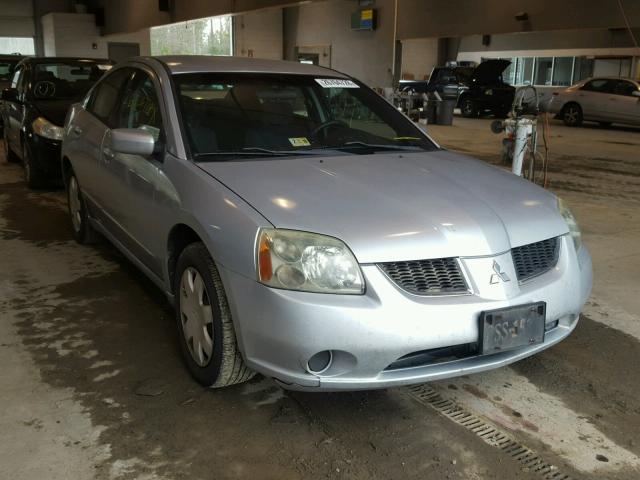 4A3AB36FX4E086810 - 2004 MITSUBISHI GALANT ES SILVER photo 1