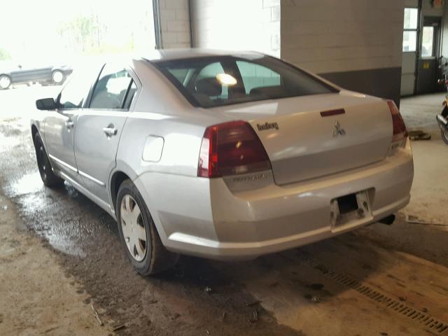 4A3AB36FX4E086810 - 2004 MITSUBISHI GALANT ES SILVER photo 3