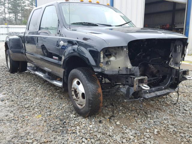 1FTWW32P36ED93718 - 2006 FORD F350 SUPER BLACK photo 1