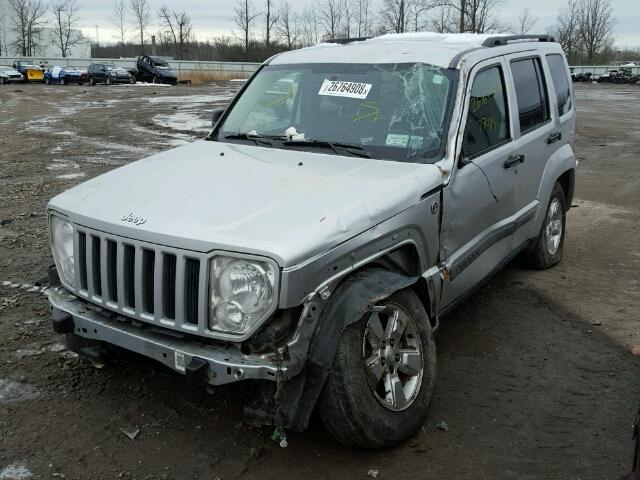 1J4PN2GKXBW545698 - 2011 JEEP LIBERTY SP SILVER photo 2