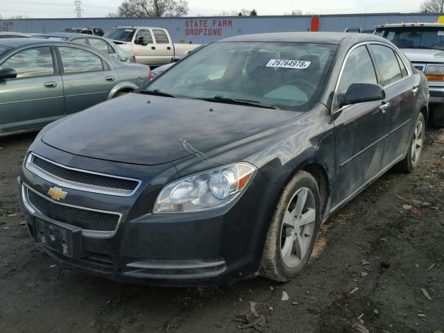 1G1ZC5E07CF380582 - 2012 CHEVROLET MALIBU 1LT CHARCOAL photo 2