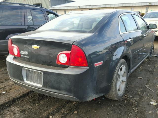 1G1ZC5E07CF380582 - 2012 CHEVROLET MALIBU 1LT CHARCOAL photo 4