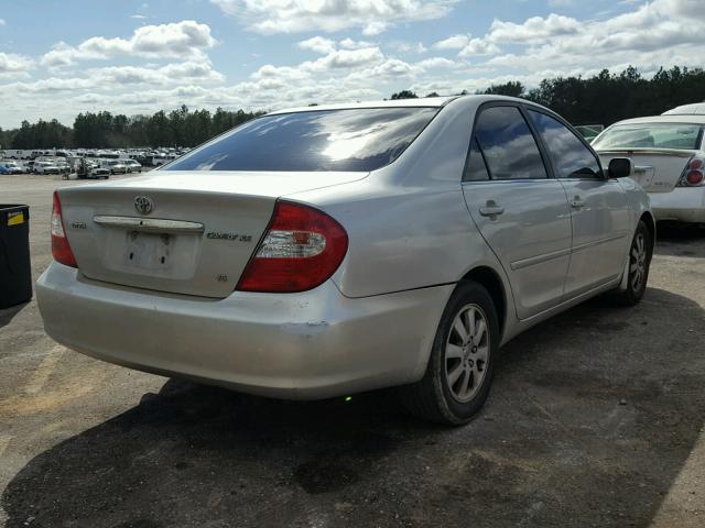 4T1BF32K03U556034 - 2003 TOYOTA CAMRY LE SILVER photo 4