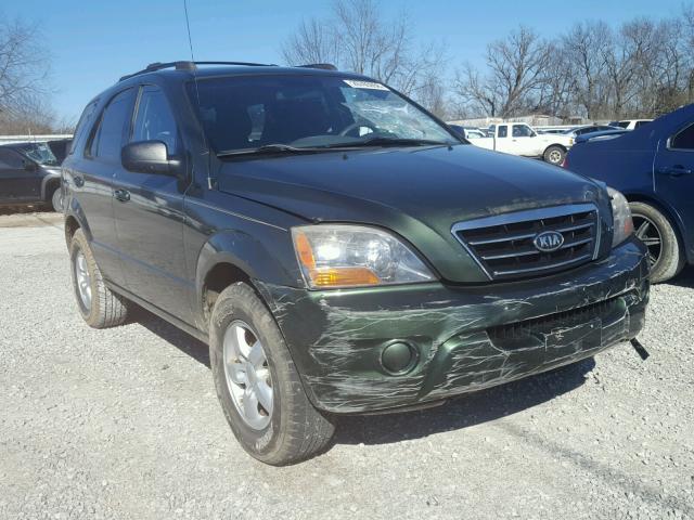 KNDJD736575695798 - 2007 KIA SORENTO EX GREEN photo 1