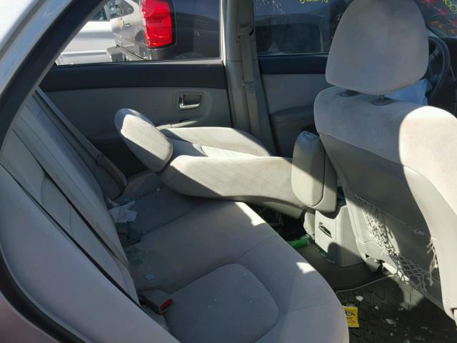 KNAFE121375401401 - 2007 KIA SPECTRA EX SILVER photo 6