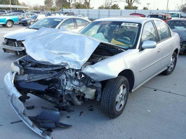 1G1NE52J93M577089 - 2003 CHEVROLET MALIBU LS 银色 照片 2