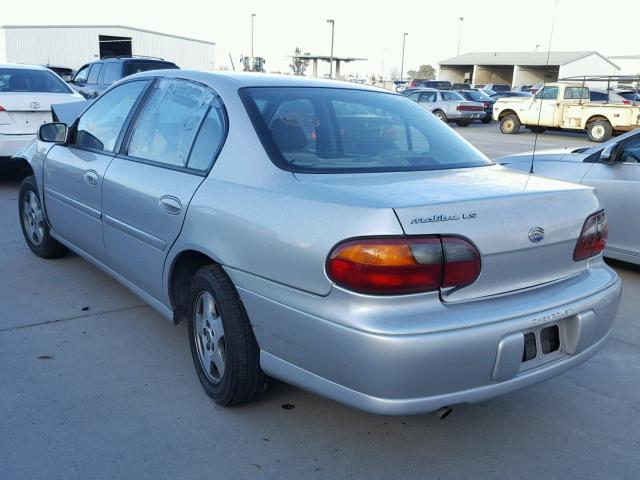 1G1NE52J93M577089 - 2003 CHEVROLET MALIBU LS SILVER photo 3