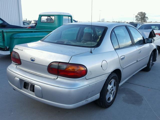1G1NE52J93M577089 - 2003 CHEVROLET MALIBU LS 银色 照片 4