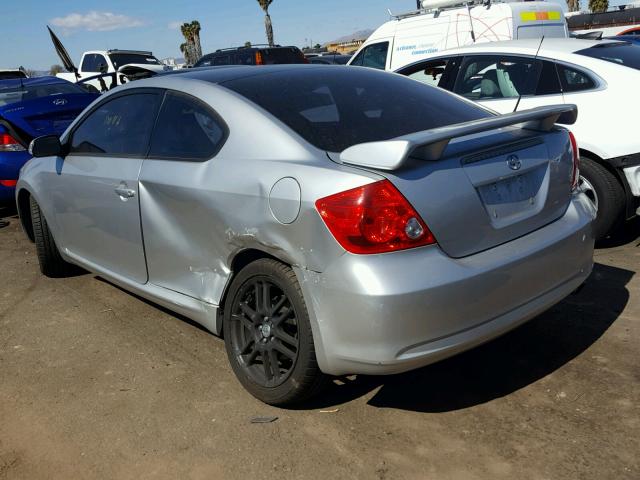 JTKDE167160096932 - 2006 TOYOTA SCION TC 银色 照片 3