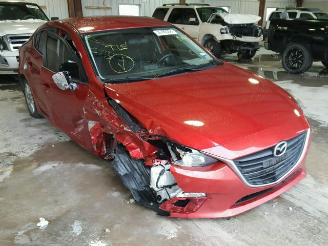 JM1BM1V79E1157973 - 2014 MAZDA 3 TOURING RED photo 1