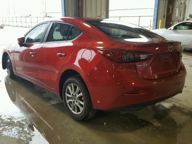 JM1BM1V79E1157973 - 2014 MAZDA 3 TOURING RED photo 3