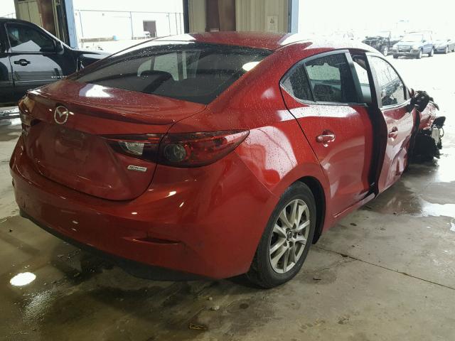 JM1BM1V79E1157973 - 2014 MAZDA 3 TOURING RED photo 4