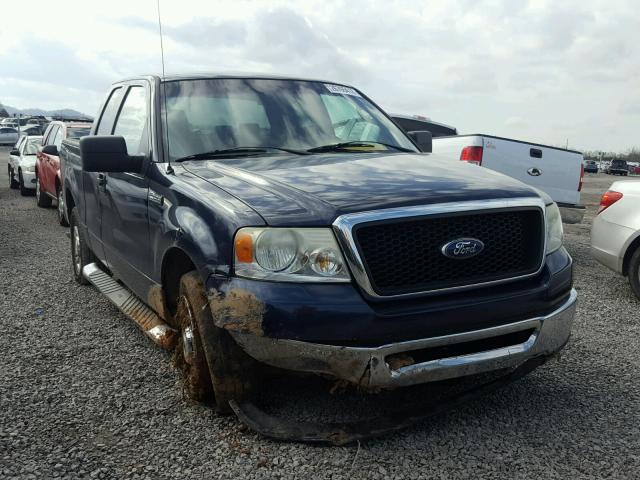 1FTRX12546KA59132 - 2006 FORD F150 BLUE photo 1