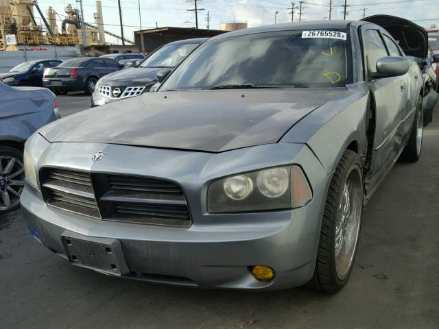 2B3KA43R46H469024 - 2006 DODGE CHARGER SE BLUE photo 2