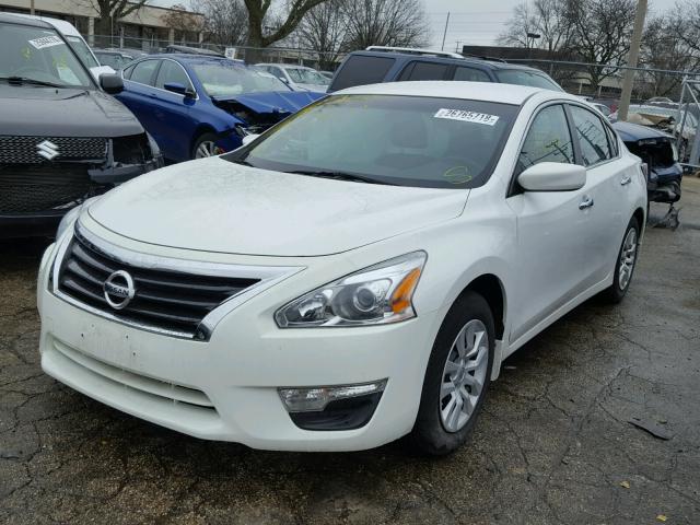 1N4AL3AP1FC266388 - 2015 NISSAN ALTIMA 2.5 WHITE photo 2