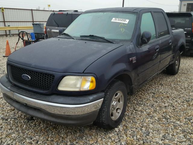 1FTRW07663KA76234 - 2003 FORD F150 SUPER BLUE photo 2