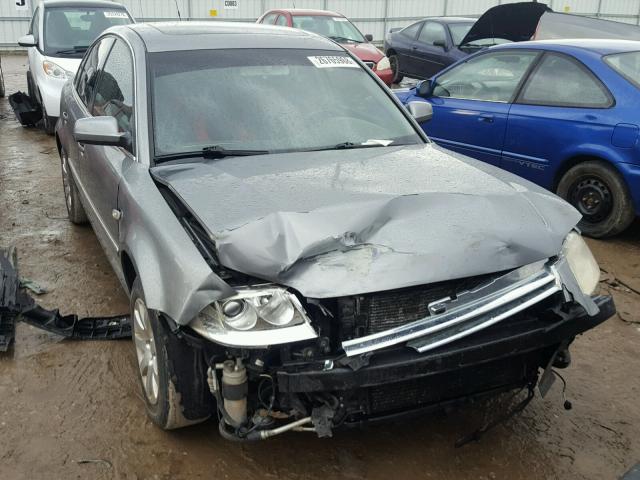 WVWPD63B92P286959 - 2002 VOLKSWAGEN PASSAT GLS GRAY photo 1