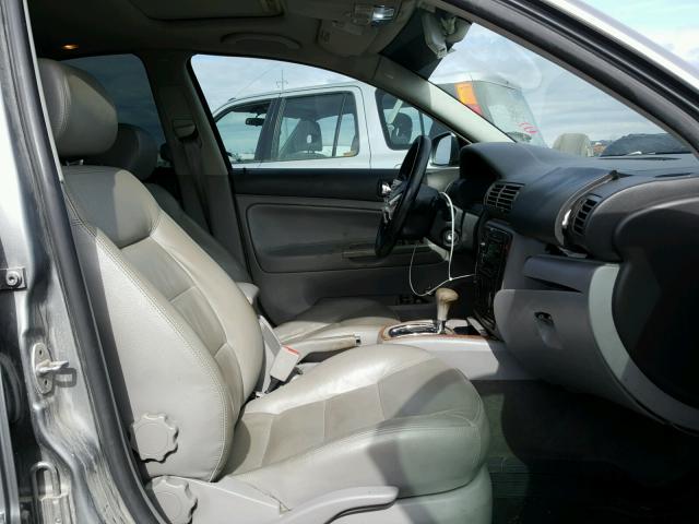 WVWPD63B92P286959 - 2002 VOLKSWAGEN PASSAT GLS GRAY photo 5