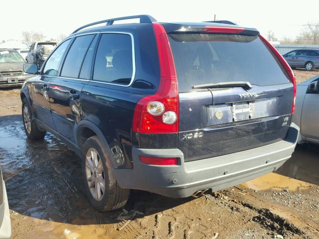 YV1CZ852351205495 - 2005 VOLVO XC90 V8 BLACK photo 3