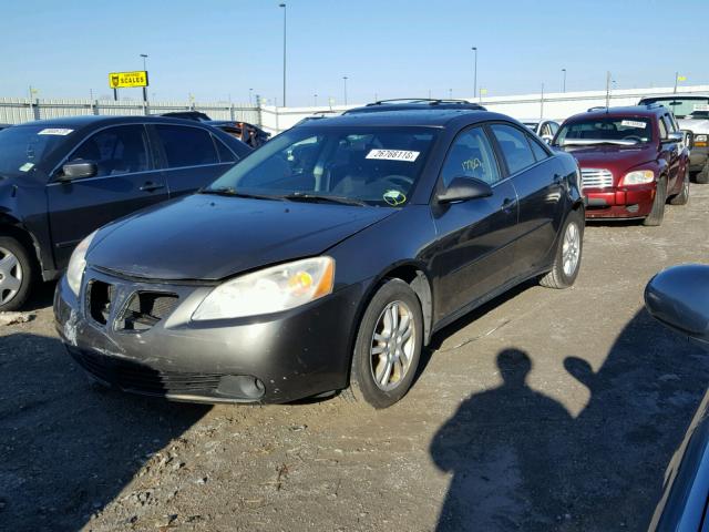 1G2ZG528454136879 - 2005 PONTIAC G6 GRAY photo 2