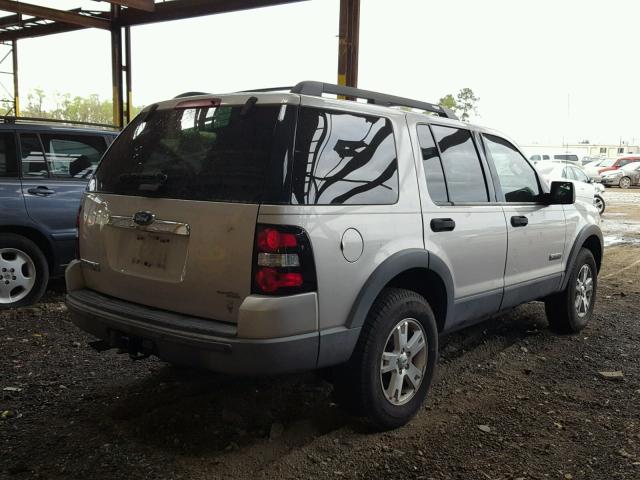 1FMEU73856UA17801 - 2006 FORD EXPLORER X SILVER photo 4