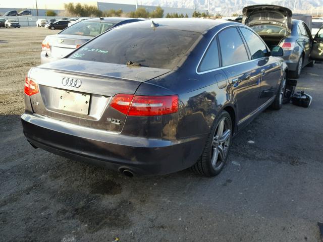 WAUKGAFB9AN052800 - 2010 AUDI A6 PRESTIG BLUE photo 4