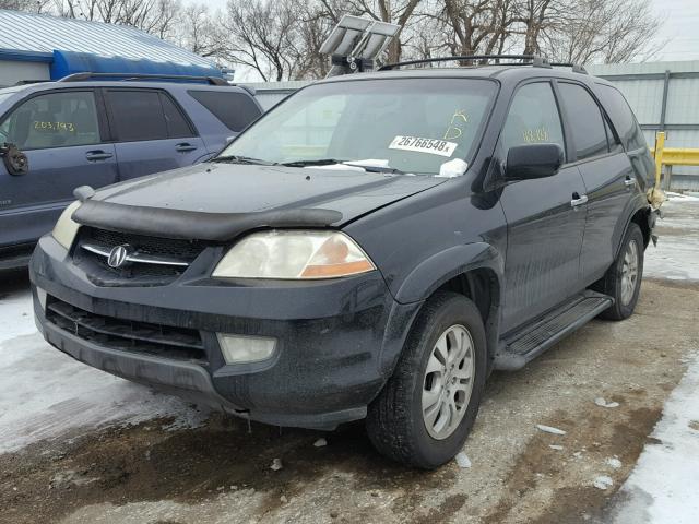 2HNYD18783H501064 - 2003 ACURA MDX TOURIN BLACK photo 2