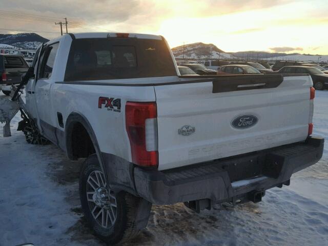 1FT8W3BTXHED43021 - 2017 FORD F-350 WHITE photo 3