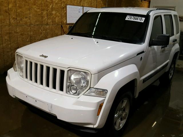 1C4PJMAK9CW161693 - 2012 JEEP LIBERTY SP WHITE photo 2