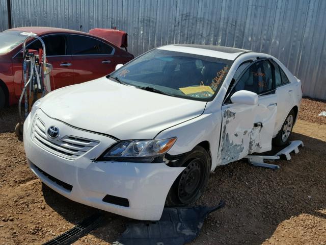 4T1BE46K88U740955 - 2008 TOYOTA CAMRY CE WHITE photo 2