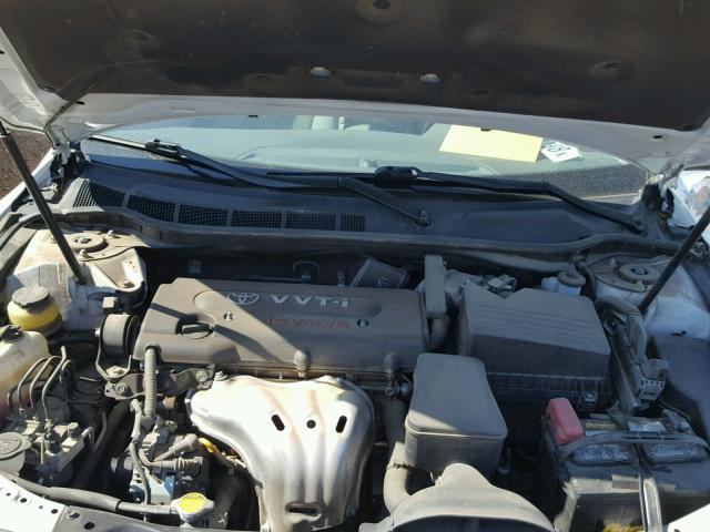 4T1BE46K88U740955 - 2008 TOYOTA CAMRY CE WHITE photo 7