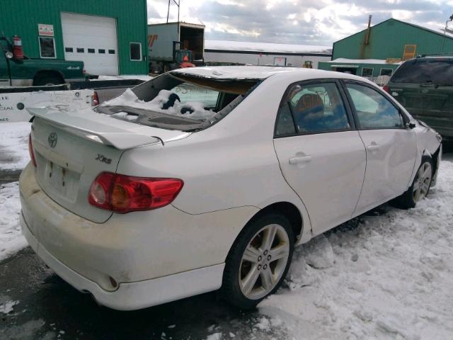 2T1BE4EEXAC043998 - 2010 TOYOTA COROLLA XR 白色 照片 4