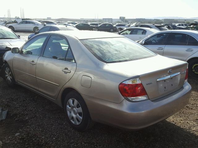 4T1BE32K95U428865 - 2005 TOYOTA CAMRY LE TAN photo 3